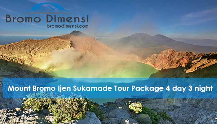 Mount Bromo Ijen Sukamade Tour Packages 4 day 3 night